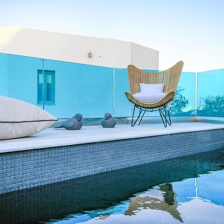 Blue White Residence Monolithos  Bagian luar foto