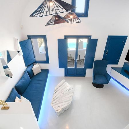 Blue White Residence Monolithos  Bagian luar foto