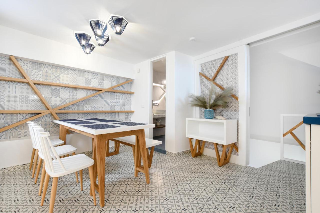 Blue White Residence Monolithos  Bagian luar foto