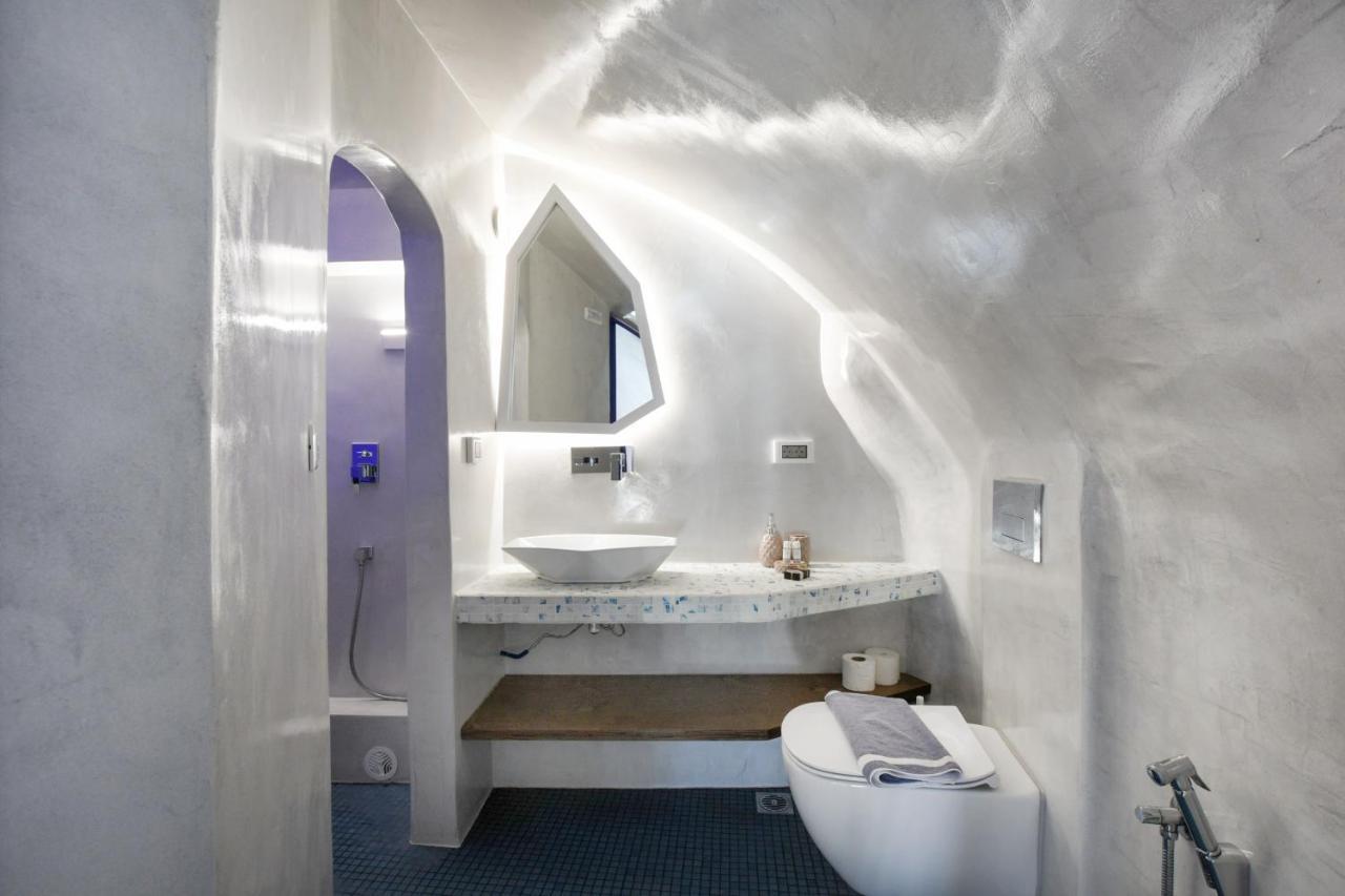 Blue White Residence Monolithos  Bagian luar foto