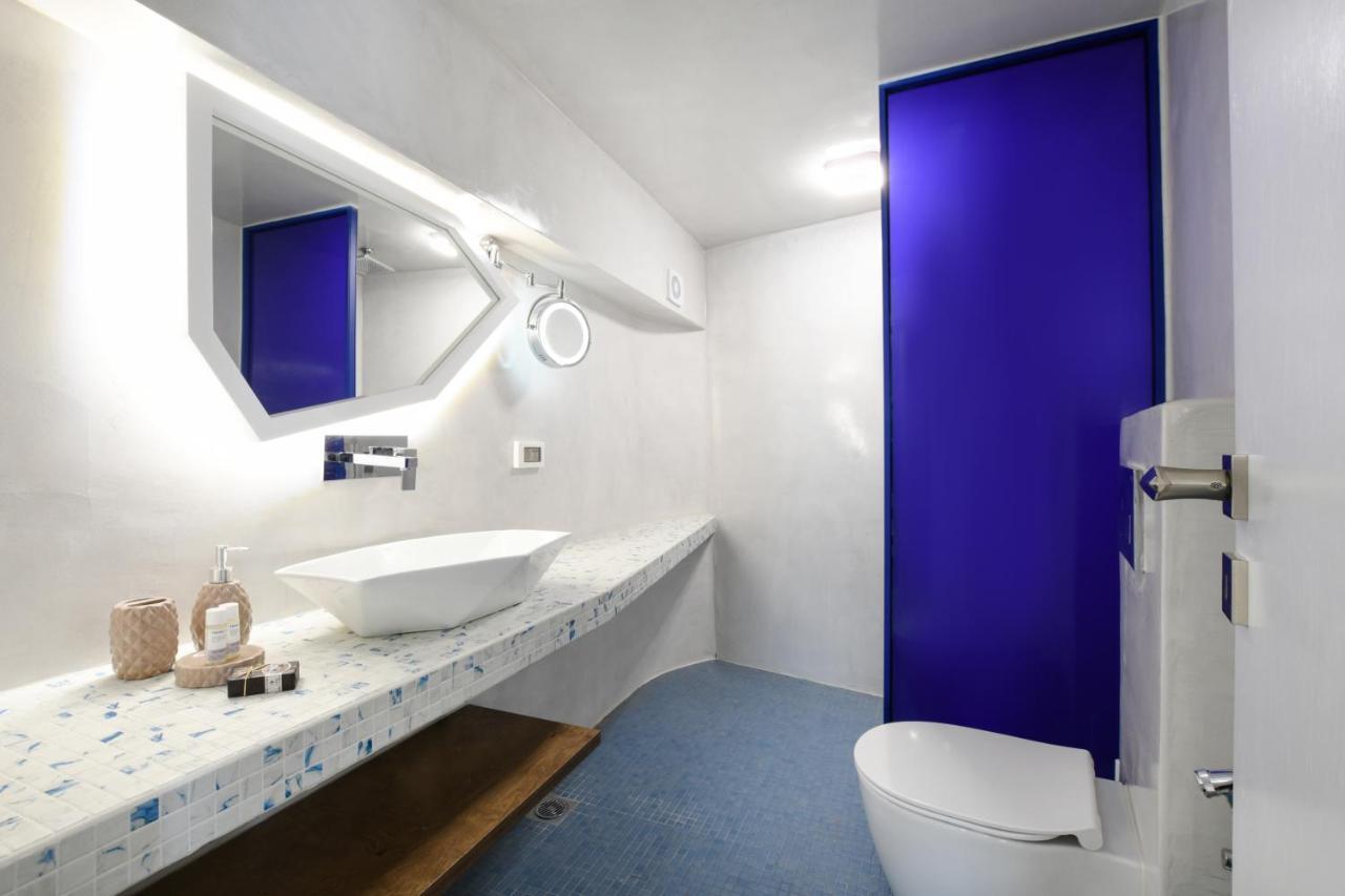 Blue White Residence Monolithos  Bagian luar foto