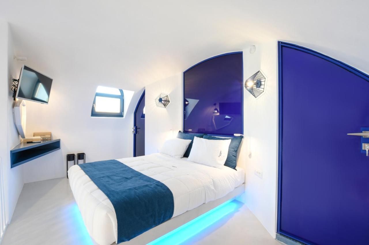 Blue White Residence Monolithos  Bagian luar foto
