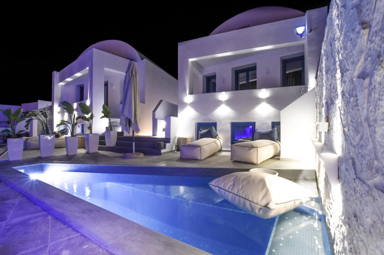 Blue White Residence Monolithos  Bagian luar foto