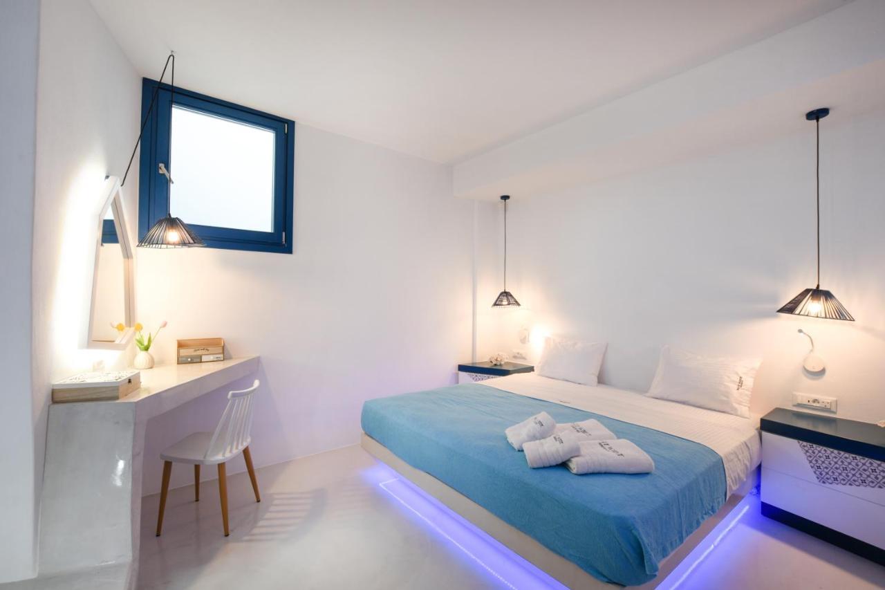 Blue White Residence Monolithos  Bagian luar foto